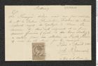 Nachlass Franz Steindachner, Quittung von Gabriel Adolphe Boucard an Franz Steindachner (20.02.1881), Inv.Nr. 47.09, Seite 1